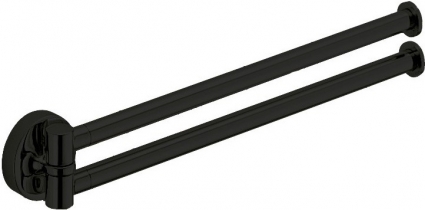 Полотенцедержатель Colombo Design Plus W4913.NM черный, подвесной