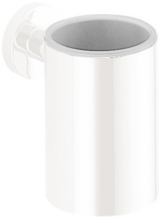 Стакан Colombo Design Plus W4902.BM белый,  в современном стиле