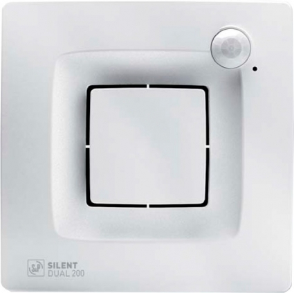 Вытяжной вентилятор Soler&Palau Silent Dual 200 диаметр 120 мм, белый