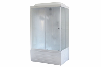 Душевая кабина Royal Bath BP RB8100BP1-M-CH-L прямоугольная, поддон глубокий