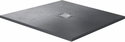 Поддон для душа RGW Stone Tray ST-0088G 80х80 с сифоном, квадратный, низкий
