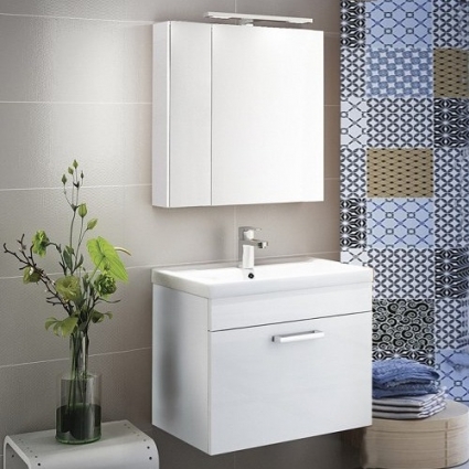 Мебель для ванной Iddis New Mirro 50 подвесная, ручки хром