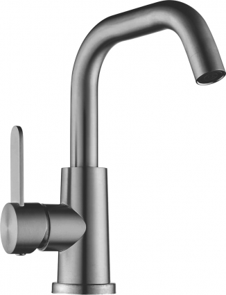 Смеситель Elghansa Stainless steel 16A4249-Steel для раковины однорычажный, хром