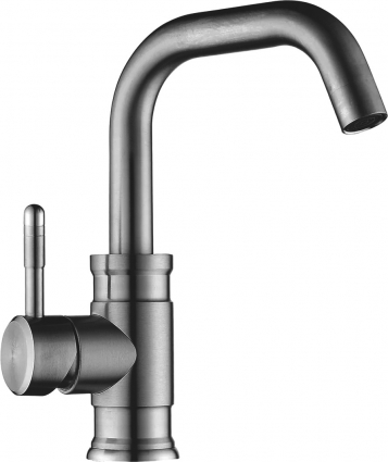 Смеситель Elghansa Stainless steel 16A4548-Steel для раковины однорычажный, хром