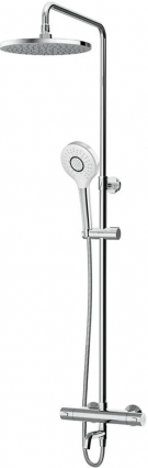 Душевая стойка AM.PM Chic 2.0 F0782A500 хром, штанга 127 см, шланг 175 см