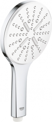 Душевая лейка Grohe Rainshower SmartActive 26574LS0 белая луна 3 режима,  в современном стиле
