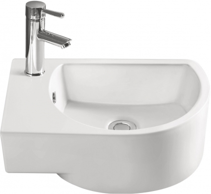 Рукомойник SantiLine SL-2015R полукруглая, цвет белый