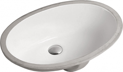 Раковина SantiLine SL-3001 овальная, цвет белый
