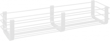 Полка Colombo Design Angolari B9633.BM цвет белый, подвесная