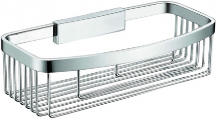 Полка Colombo Design Angolari B9647 хром, подвесная