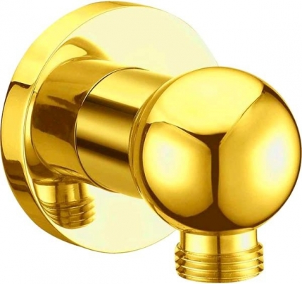 Шланговое подключение Boheme Imperiale 605 1/2"х1/2" золото,  в стиле ретро