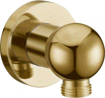 Шланговое подключение Boheme Medici 604 1/2"х1/2" бронза,  в стиле ретро