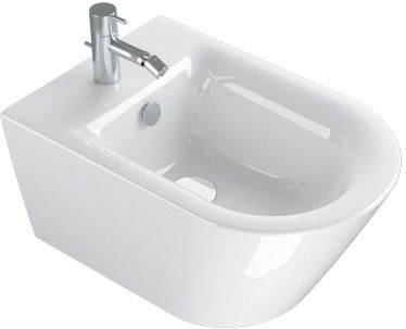 Биде подвесное Catalano Zero 1BS55NR00 55 цвет белый, овальное, 35x55 см