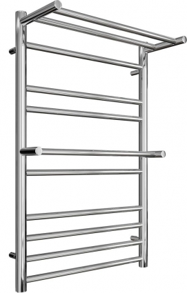 Полотенцесушитель водяной Lemark Pramen П10 50x80 хром, лесенка, 11 секций