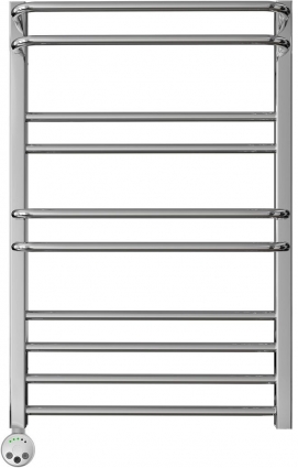 Полотенцесушитель электрический Lemark Linara П10 50x80 хром, лесенка, 10 секций