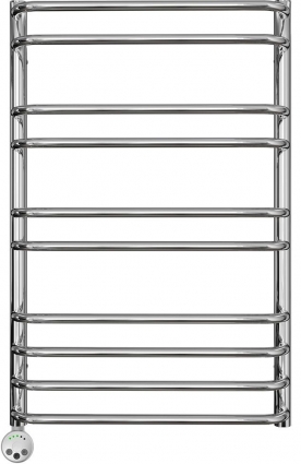 Полотенцесушитель электрический Lemark Luna П10 50x80 хром, лесенка, 10 секций
