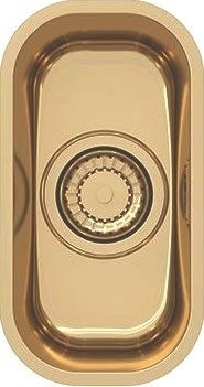 Дополнительная мойка Alveus Variant Monarch 110 бронза глянцевая, прямоугольная, 16.8x32 см