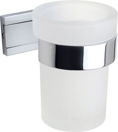 Стакан Novella Basic BS-01111 хром,  в современном стиле
