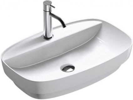 Раковина Catalano Green Lux 165GRLXN00 65х42 овальная, цвет белый