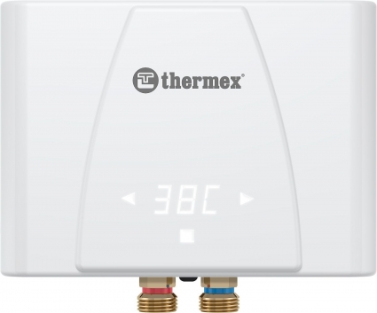 Водонагреватель Thermex Trend 6000 спиральный теплообменник, белый, с индикатором нагрева