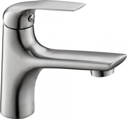 Смеситель BelBagno Gamma GAM-LVM-25-IN для раковины однорычажный, сталь