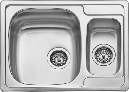 Мойка кухонная Seaman Eco Wien SWT-6248B полированная, прямоугольная, 62x48 см