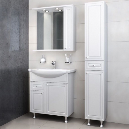 Мебель для ванной Damixa RedBlu Palace One 65 ручки хром,  в современном стиле