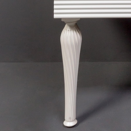 Ножки для мебели Armadi Art Valessi Avantgarde Spirale 35.5 см, белые, 2 шт.