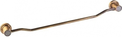Полотенцедержатель Boheme Royal Cristal Bronze бронза, подвесной