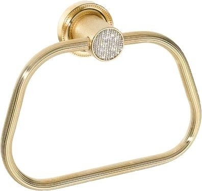 Полотенцедержатель Boheme Royal Cristal Gold кольцо золото, подвесной