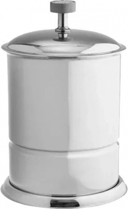 Мусорное ведро Boheme Royal Cristal Chrome хром, напольное