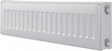 Радиатор стальной Royal Thermo Compact C22-300-1000/9016 100x30 на площадь 14 кв.м., белый, 100x10x30 см