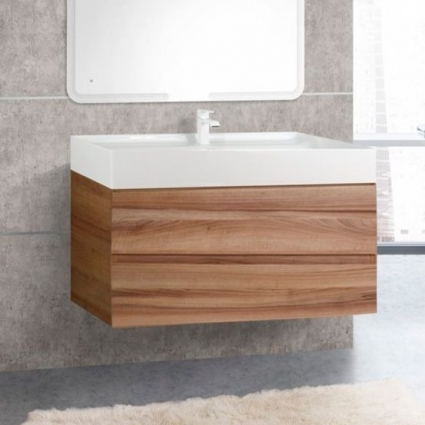 Тумба для комплекта Cezares Molveno 80х46 noce nature подвесная, с ящиками