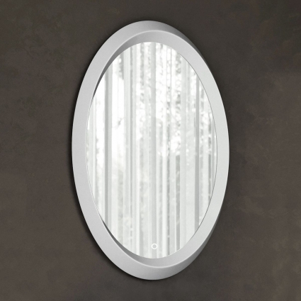 Зеркало Aima Design Cloud Light овальное,  в стиле hi-tech