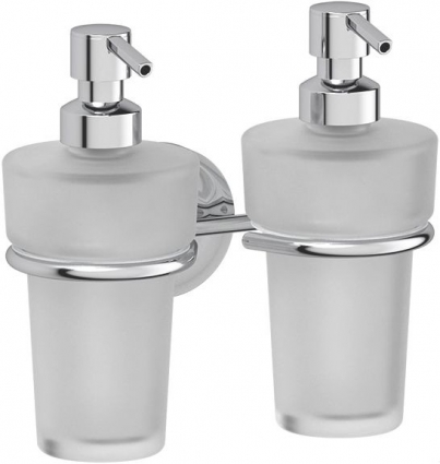 Дозатор Ellux Elegance ELE 007-C04 двойной хром, подвесной
