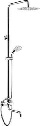Душевая стойка Elghansa Shower Set 2308883-2L (Set-13) хром, штанга 150 см