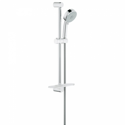Душевой гарнитур Grohe Tempesta Cosmopolitan 100 (ручной душ, штанга 600 мм, шланг 1750 мм), хром, 3 режима
