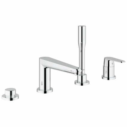 Смеситель для ванны Grohe Eurodisc Cosmopolitan с душевым гарнитуром на борт ванны, однорычажный, хром
