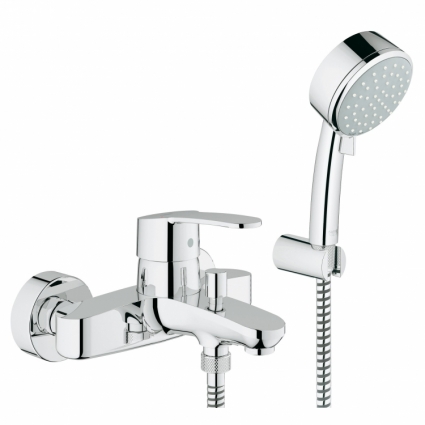 Смеситель для ванны Grohe Eurostyle Cosmopolitan с ручным душем, однорычажный, хром