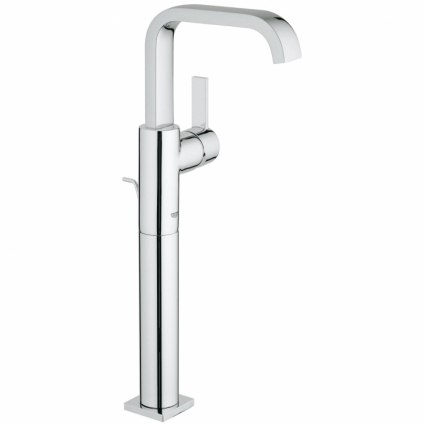 Смеситель для раковины Grohe Allure с донным клапаном, свободностоящий, однорычажный, хром