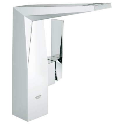 Смеситель для раковины Grohe Allure Brilliant с высоким изливом, однорычажный, хром