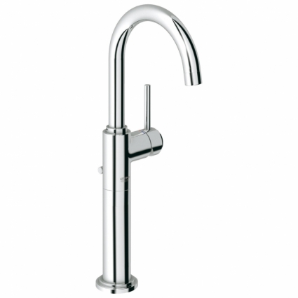 Смеситель для раковины Grohe Atrio C с донным клапаном, свободностоящий, однорычажный, хром