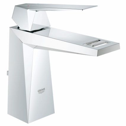 Смеситель для раковины Grohe Allure Brilliant с донным клапаном, однорычажный, хром