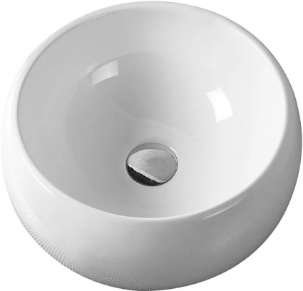 Рукомойник Ceramica Nova Element CN6001 круглая, цвет белый, на столешницу