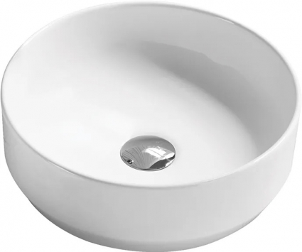 Рукомойник Ceramica Nova Element CN6006 круглая, цвет белый, на столешницу