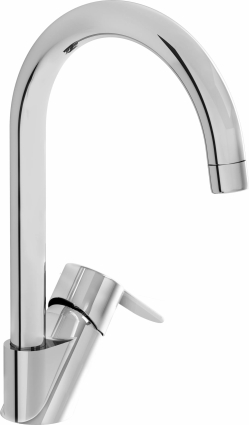Смеситель VitrA Win S A42578EXP для кухонной мойки однорычажный, хром