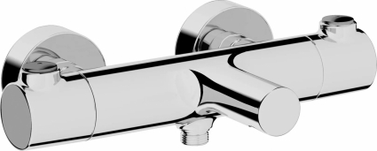 Термостат VitrA AquaHeat RS3 A47157EXP для ванны с душем, хром, длина излива 18 см