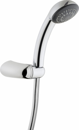 Душевой гарнитур VitrA Nano A45697EXP хром, штанга 28 см, шланг 150 см