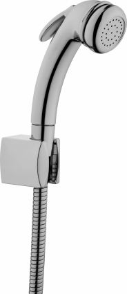 Гигиенический душ VitrA A45704 хром, шланг металлический 120 см, 1 режим