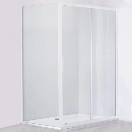 Душевой уголок Cezares Relax AHF-1-120/90-C-Bi стекло прозрачное прямоугольный, двери раздвижные
